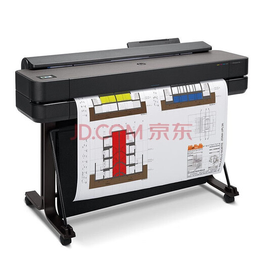 HP (HP) Plotter A0 t730 Large Format Photo Injection Machine Printer Engineering CAD and Line Blueprint Enterprise Office Network Engineering Machine T650 A0-36 inch 4 Colors-Wired Wireless Three-year Service