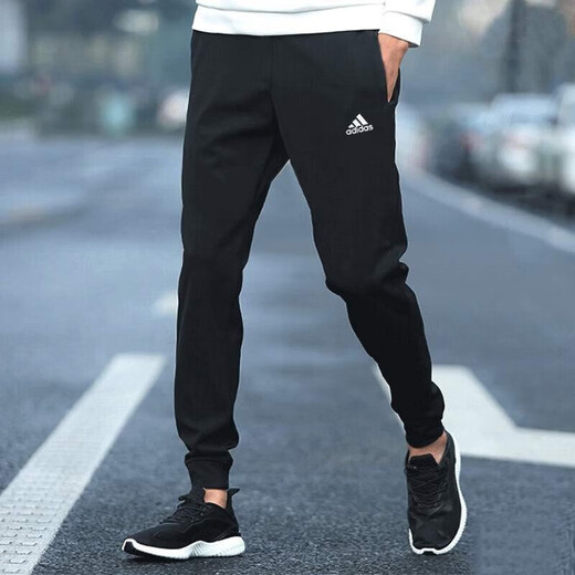阿迪达斯 （adidas）男裤2025年春季男士休闲收口长裤运动裤GK9226 HL2236款 加绒 S 120-135斤