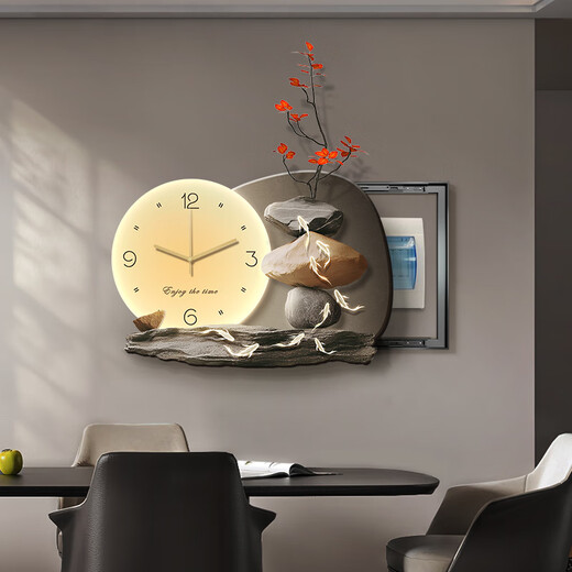 MPPMCK Electric Box Decoration Malerei Leicht luxuriöser High-End-Sense Modern einfacher löcher freier Stein für den Betrieb von 2025 neuer Restaurantmesser A-Stone für den Betrieb + FZH30 90*63 [Innere Rahmen Horizontal 70 Vertikale 45, Deckel Horizontal 60 vertikal 3519