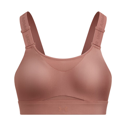 Under Armor (UNDERARMOUR) Infinity 2.0 small 8 bra women's training sports underwear - high intensity 1384112 Mocha Rose Red 698 XL D-DD