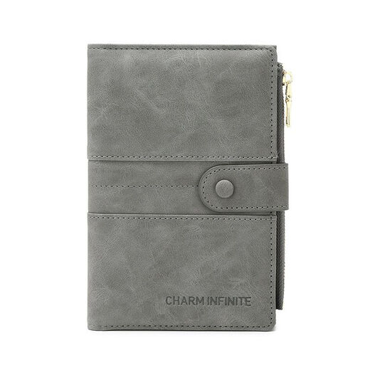QISE anti-theft passport bag ID wallet passport clip ID storage air ticket protection cover travel document this bag black