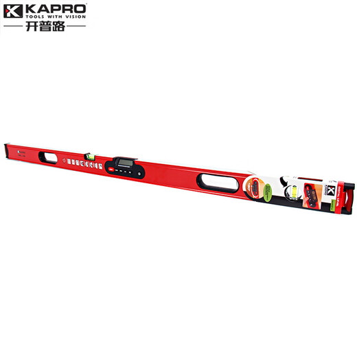 KAPRO Israel KAPRO Cape Road digital display level high-precision level heavy-duty with tape bag 985D-60cm (comes with waterproof bag and battery) 0.5mm/m The actual product shall prevail 0-120 Aluminum alloy