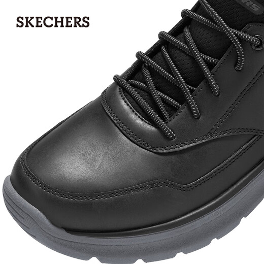 Skechers men's shoes autumn flash shoes comfortable business casual shoes 205492 black/BLK 41
