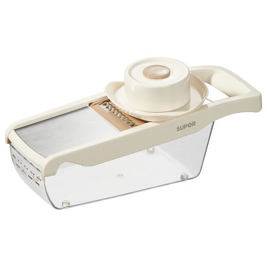 SUPOR multifunctional vegetable cutter 304 stainless steel easy to clean cutting and washing in one grater household grater KGF05CB10