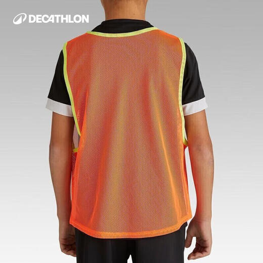 迪卡侬（DECATHLON）迪卡侬儿童足球服儿童运动透气KIOJ（红色）均码-2652752