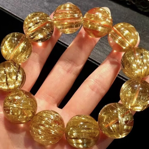 Blonde Crystal Bracelet Blonde Sparkling Titanium Crystal Bracelet