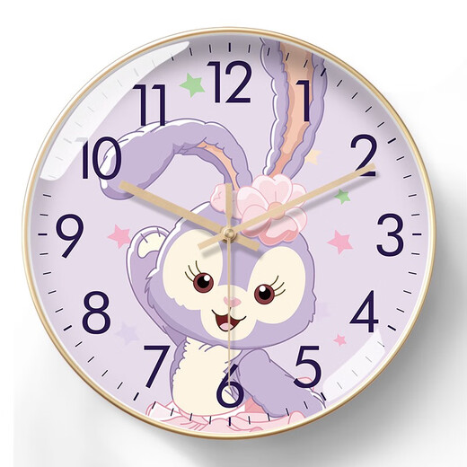 Star Dailu Wall horloge cartoon princesse salle de radio intellige