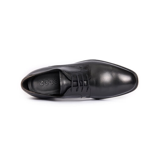 ECCO Men's Business Leather Shoes Men's Shoes Simple Formal Leather Shoes Men's Glossy Leather Shoes Derby Shoes 621634 42