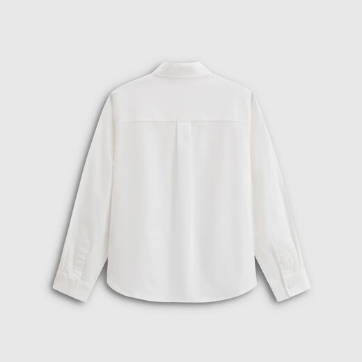 Gapu same style for boys and girls, new autumn embroidered logo cotton long-sleeved shirt 805307