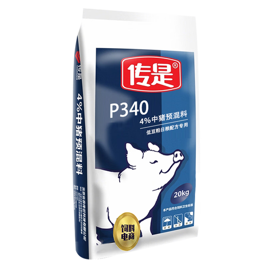 Chuanye 4% medium pig premix, net weight 20kg Low soybean meal diet pig feed Chuanye 4% medium pig premix, net weight 20kg low
