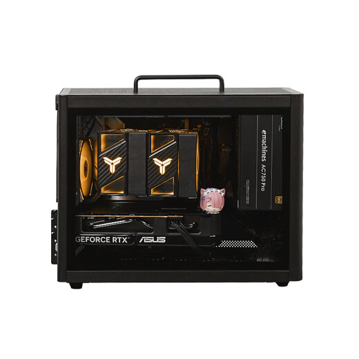 ASUS I5 14600KF/RTX5070/RTX5060TI/5050/13400F mini ITX desktop assembly computer host e-sports game design rendering live broadcast DIY complete machine with six丨14600KF丨RTX5060TI