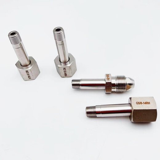 OENY stainless steel 316L cylinder joint G5/8 internal thread external thread W21.8 orthodontic reverse adapter CGA180 1/4NPT external thread-CGA679