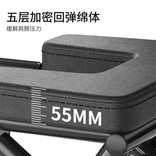 何健弓瑜伽倒立凳倒立机升级折叠倒立神器家用辅助健身器材 黑色