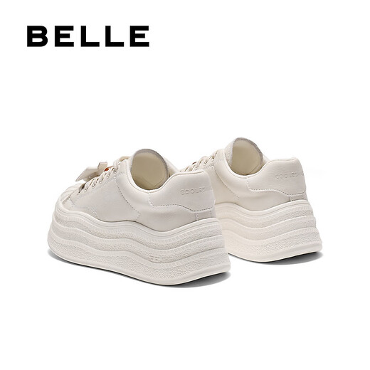 Belle wellige, vielseitige weiße Schuhe für Frauen 2025 Qiuxin Einkaufszentrum gleiche Perlen-Freizeitbrettschuhe E7K1DCM5 Vorverkauf vorverkauf