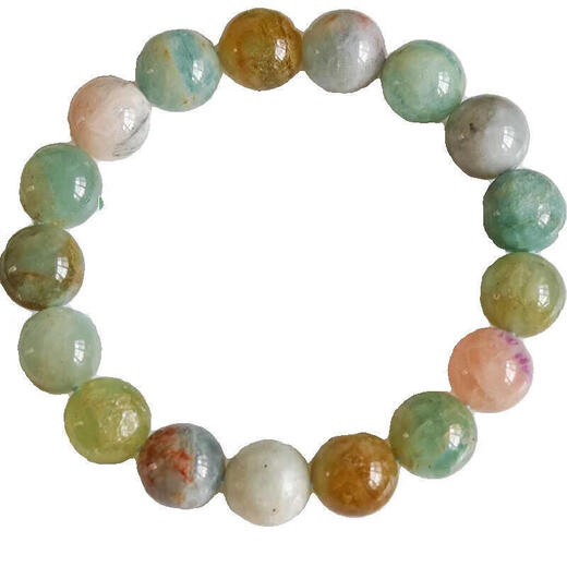 Liwo (Liwo) Old Phoenix Gold Style Style Shangshan Crystal Bellite Bracelet Painting Sense Island Morgan Stone Bracelet Color VV9757