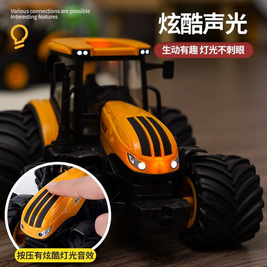 Tractor de juguete para niños de transporte inercial