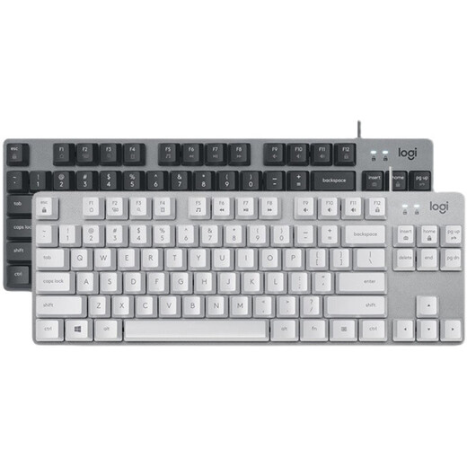 
Logitech k835K845 wired mechanical keyboard green black tea shaft 84 key e-sports game computer office peripheral unpacking k845 tea shaft original unpacking warranty 1 year