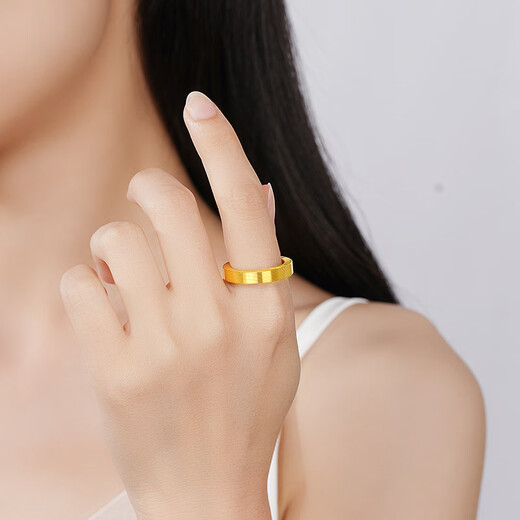 Dewey Van gold silver-covered 999 ring 520 clock for men and women 999 pure silver love couple ring girlfriend birthday gift 520 clock ring (gold layer thickened) stamped pure gold 9 No. 9