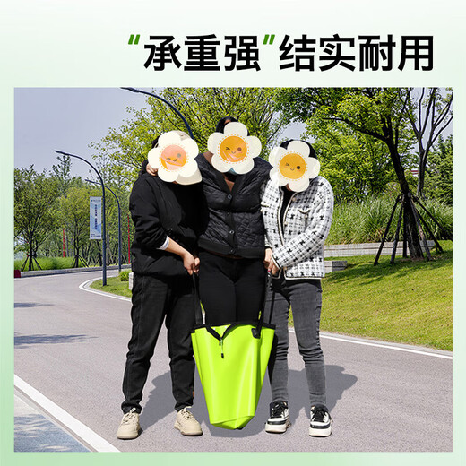 Portable fishing gear bag fish protective bag extra large capacity fishing gear storage waterproof fishing bag portable fishing gear bag fluorescent green