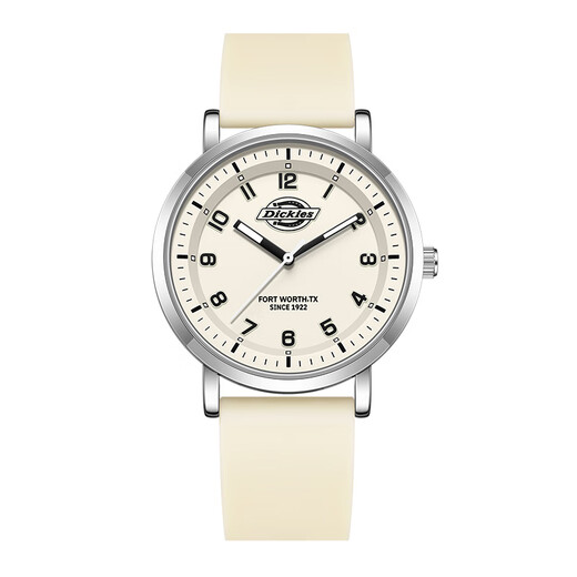 Dickies Student Watch Girls Teenagers Estudiantes de secundaria Estudiantes Postería especial Tabla de prueba MUTE Ejercicio 728 beige