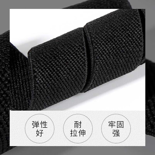 智宙男士背带夹成人裤子背带西裤吊带夹扣松紧肩带衬衫配饰防滑