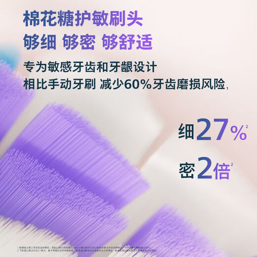 飞利浦PHILIPS电动牙刷HX3892钻7pro护敏刷成人情侣声波 [肖战]钻7Pro护敏刷曙光金