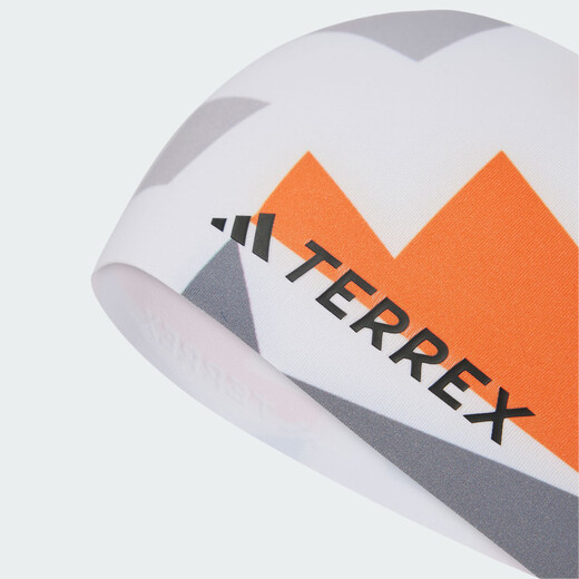 Adidas Outdoor Sports Bandband Men and Women New Style Adidas officiel Terrex JJ1476 Blanc / Half Impact Orange / Black Osfw
