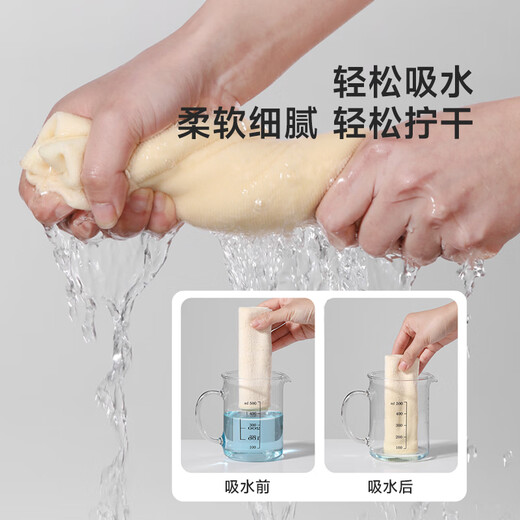 Meiya fiber rags 30*30cm 6 pieces housekeeping kitchen cleaning towels, decontamination, not easy to leave marks and lint, increase and thicken