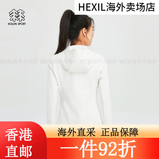 KOLON SPORT可隆夹克女款户外运动吸湿弹力运动上衣经典版外套潮 黑色BK 160_ 黑色BK 160_S 均码