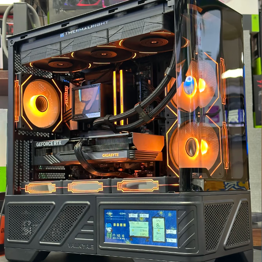 MSI Qilangtian Workshop high-end customized diy installation DIY assembly computer black myth/delta/CS/LOL/chicken/DNF game console desktop design office home custom package 32G