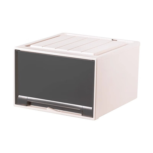 
LDVEP storage box drawer clothes finishing box transparent plastic clothing storage box wardrobe layered artifact storage box C3523 [deep 45*width 35*height 23CM]