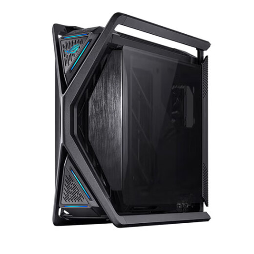 Asus (asus) ROG Hyperion 701 Chassis, chasis de plugs posterior, aleación de aluminio x esqueleto/torre completo chasis/soporte para la placa base Eatx/doble 420 enfriamiento de agua/gr701 2e+dragón dios 3ra generación Ej+Thor God 3rd Generation 1000W+soporte