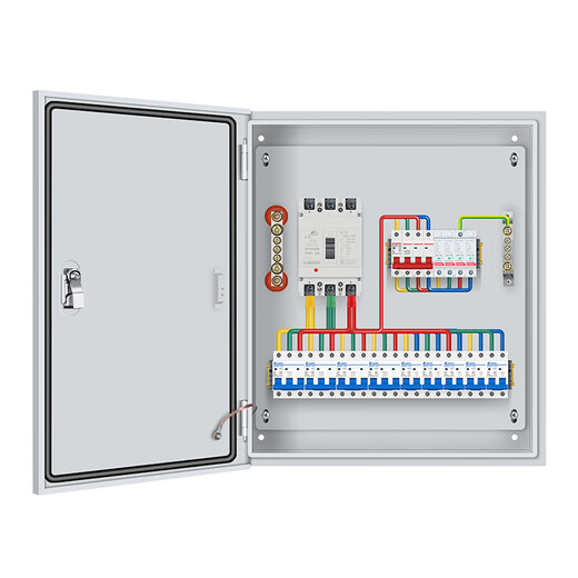 Customized low-voltage complete set of distribution box, switch box, surface-mounted household electrical box, three-phase four-wire construction site level two, level three temporary power leakage protection Configuration 9 Indoor