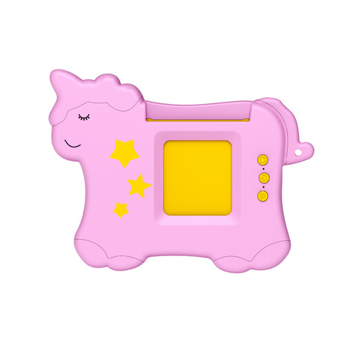 Machine à éducation précoce Cross-Brothes Flash Car Machine vocale pour enfants English Flash Memory Memory Machine Machine Unicorn [Pink] 2 cartes (224 Contenu)