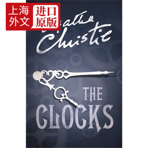 English original Agatha detective mystery novel Poirot THE CLOCKS The great detective Poirot