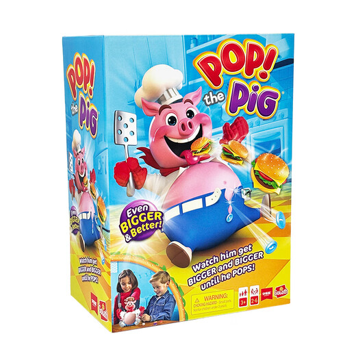 Fox rápido y lento Países Bajos Popthe Pig Boat Bouth Pig Children Número de color Juego de mesa de mesa Padre Interactivo Juguetes Interactivos 3 años + Popthe Pig Big Mouth Pig