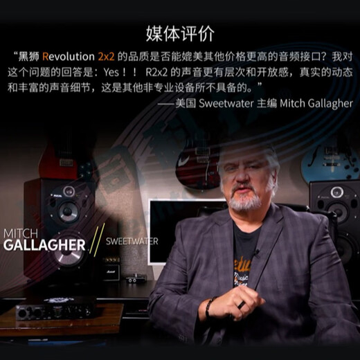 BABYBOTTLE babybottle-U87 AI Chinese Red Large Diaphragm Professional Microphone Limited Collection Edition + Black Lion 2x2 Sound Card