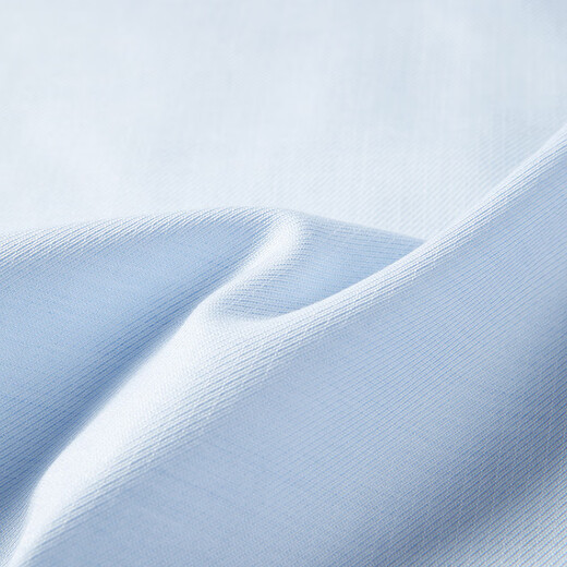 Youngor long-sleeved shirt men's cotton silk wool blended DP no-iron shirt full-body lining anti-wrinkle flat and stylish 2025 new product light blue VLTP119698IBY 40 (175/92Y)