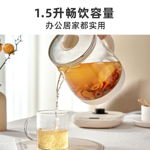 SUDISQR Subo Health Pot Tea Kettle Constant Temperature Kettle Insulated Commercial Water Boiling Integrated Electric Kettle Flower Teapot 316L Stainless Steel 1.5L Large Capacity YSH-J1 1.5L Regular Version 1.5L