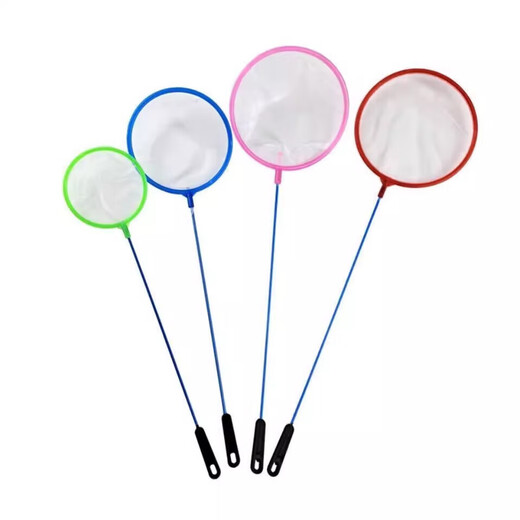 Fish tank, children's fishing net cleaning and testing equipment, small fish copy net, children's fishing net, dragonfly butterfly net, pocket copy net, fishing net - small size - 1 pack No Specifications