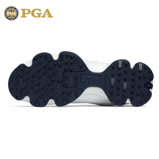 PGA golf shoes men's anti-slip spikes knob shoelaces autumn waterproof sports shoes men's shoes white 42
