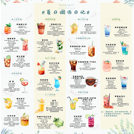 马丁巴克调酒基酒套装小瓶 便利店小瓶酒 洋酒威士忌伏特加小瓶 微醺套装 夜场通行证【50ml*8支】