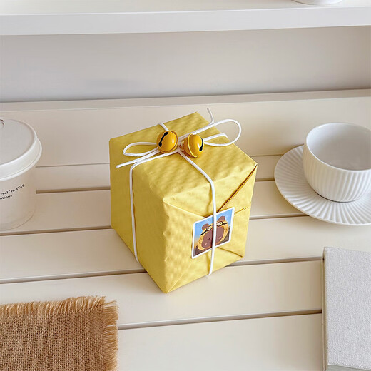 DOROCH gift wrapping paper with ribbon cigarette box wrapping paper birthday handmade DIY gift bag book paper New Year gift Spring Festival