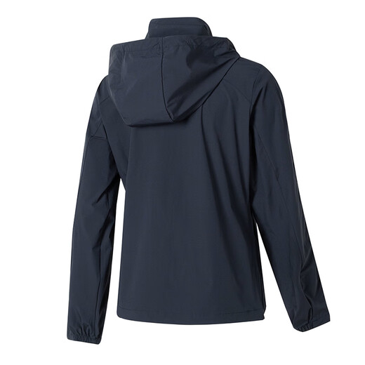 Under Armour Chaqueta oficial Spring Spring New Woven Chaqueta Sportswear al aire libre a prueba de viento a prueba de agua Top de entrenamiento negro Sportswear M