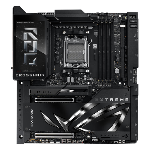 ASUS X870 X870E Placa base con AMD9000 Serie Ryzen R7 9800X33D 9950X33 CPU Tablero de placa base U Set Rog x870e Extreme R9 9900x3d sueltos sueltos