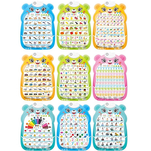 L'alphabétisation des enfants et les paroles, l'audio bébé, l'éducation précoce, l'alphabet Pinyin des jeunes enfants, les jouets, la lecture de baby dot, les caractères chinois hiéroglyphiques