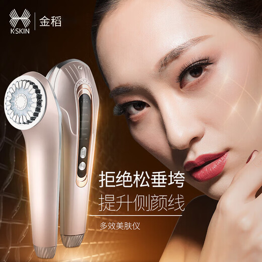 金稻（KINGDOMCARES）美容仪面部电流热敷美容仪器家用脸部按摩仪眼部淡化皱纹导入仪美
