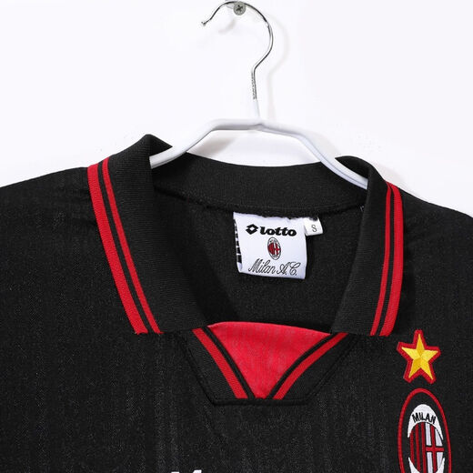 
AC Milan 1997/9896 Short-sleeved 98ac season away classic retro jersey Maldini football S