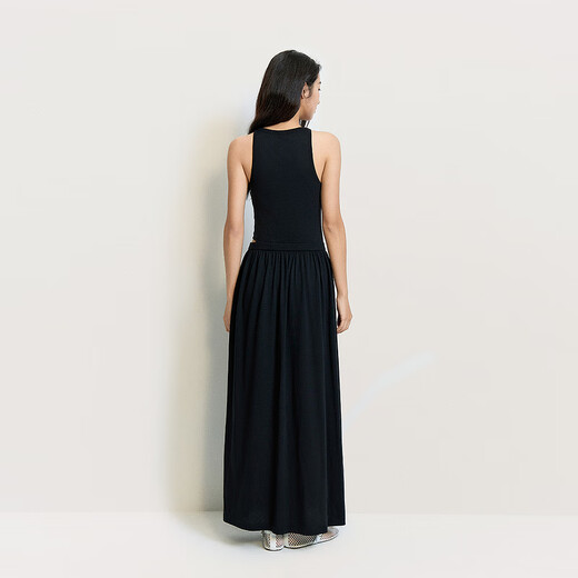 Robe sans manches en coton modal ochirly
