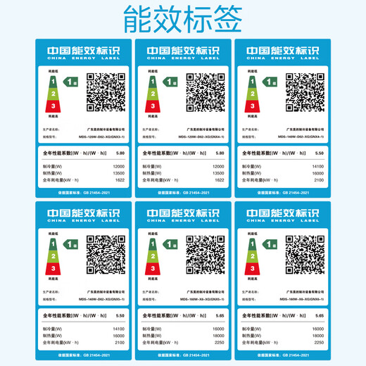 Midea central air conditioner, one to four, one to five, one to three, Samsung light multi-split, new level energy efficiency, full DC frequency conversion, smart cleaning MDS-120W-D02-XG (GNX4-1) Starlight 5 HP, one to four, first level energy efficiency, three rooms and one living room 110 new